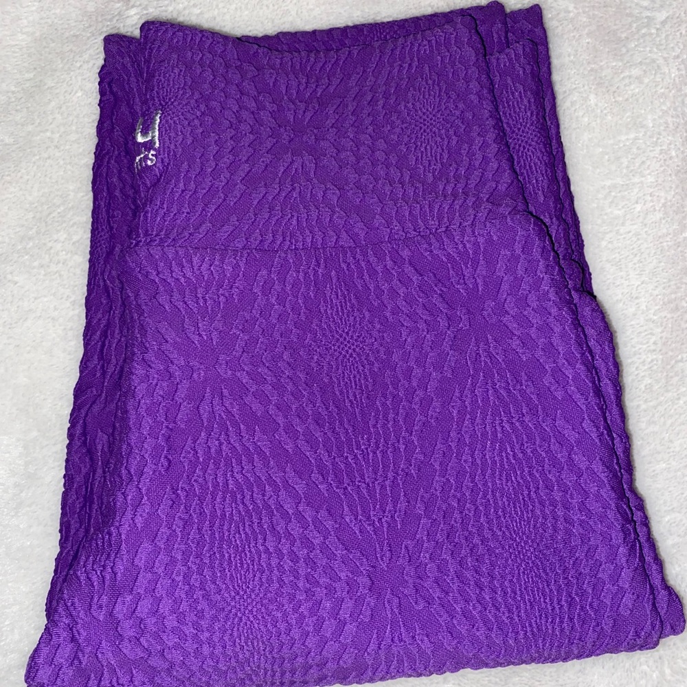 Booty by brabants mermaid leggings purple daisy